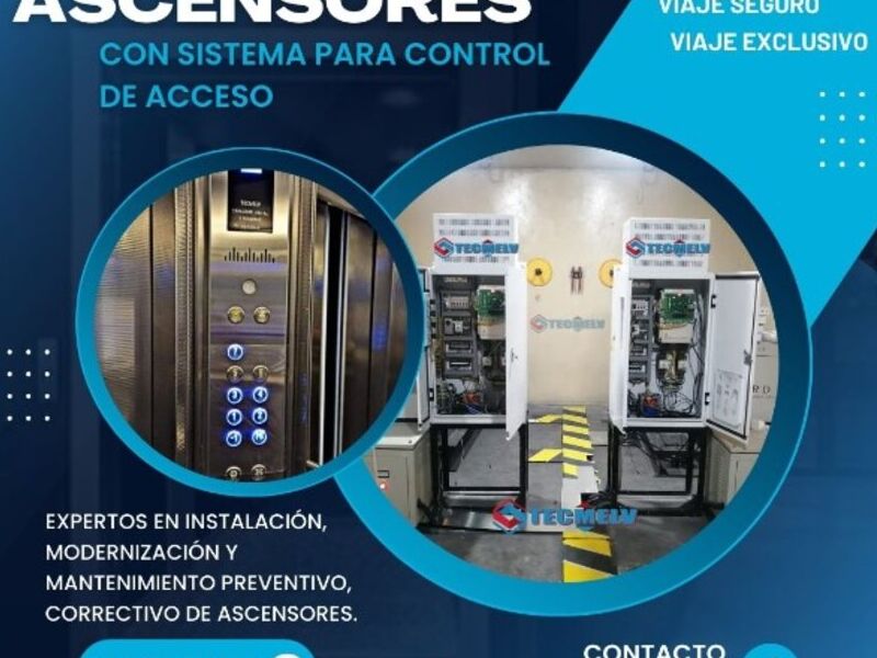 Ascensores control acceso Bolivia