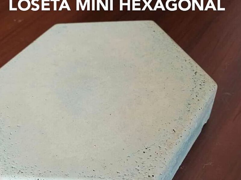 Loseta mini hexagonal Bolivia