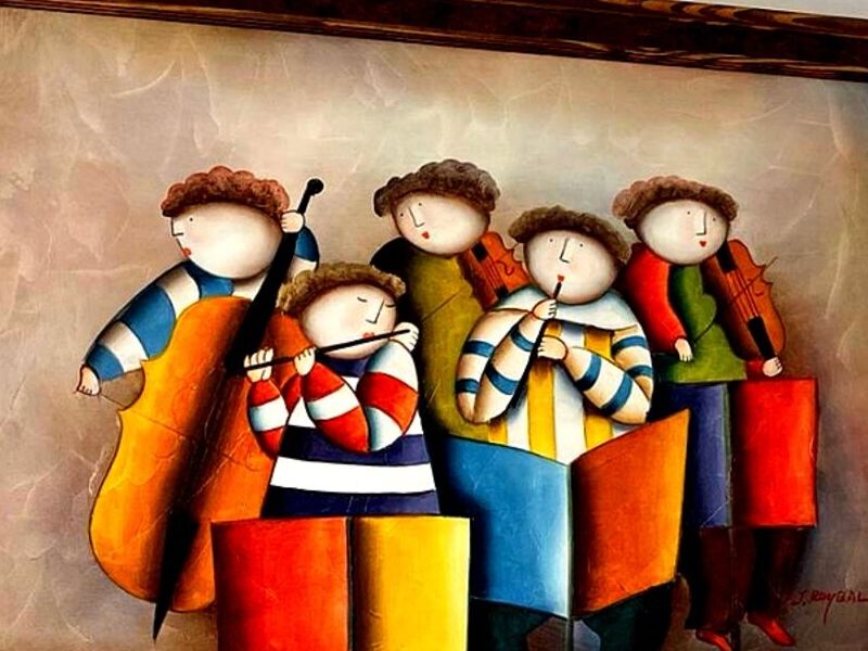 Cuadro Banda Musical Bolivia