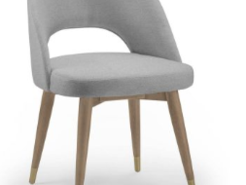 Silla ecocuero gris COCHABAMBA