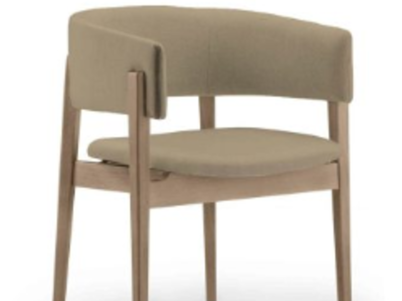 Silla poltrona taupe COCHABAMBA