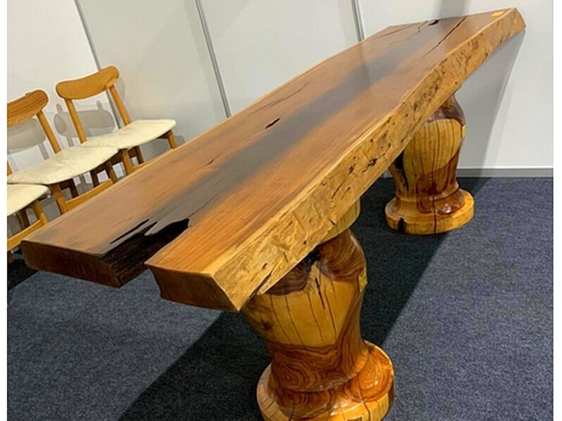 Mesa Rústica madera tajibo COCHABAMBA