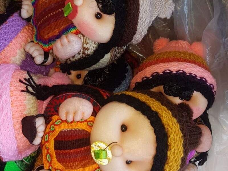 Muñecas peponas Bolivia 