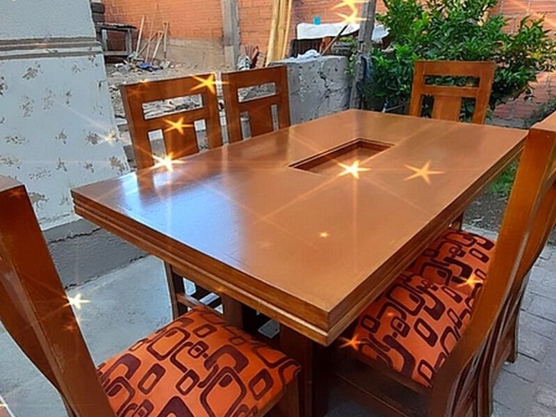 Comedor 6 sillas COCHABAMBA