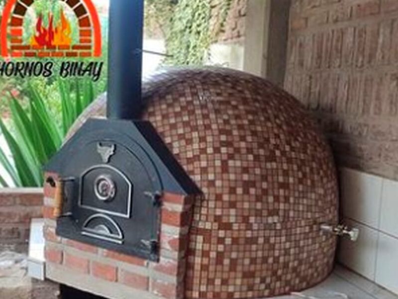 Horno barro mini recubierto Bolivia