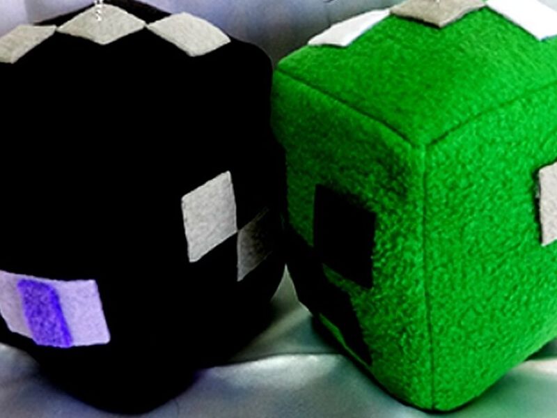 Cojin cuadrado minecraft Bolivia