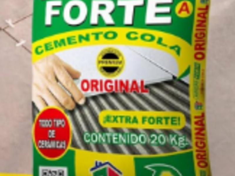 Cemento Cola Adhere Forte Bolivia - Construex México