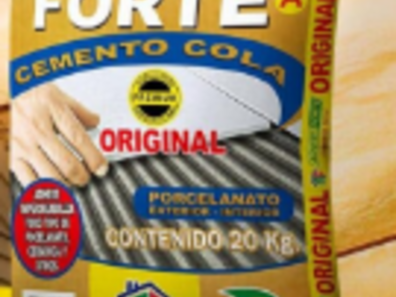 Cemento Cola Adhere Forte DORADO Bolivia