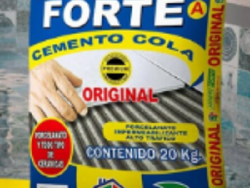 Cemento cola Impermeable Adhere Forte Bolivia 