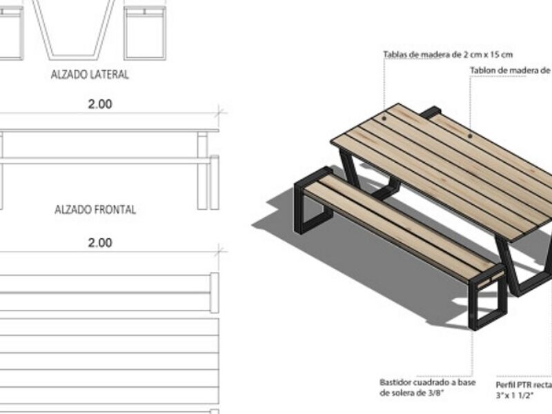 Diseño Mobiliario Santa Cruz