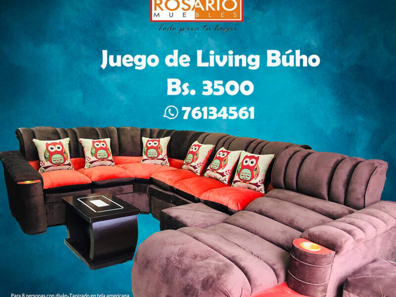Juego Sala buhos Bolivia