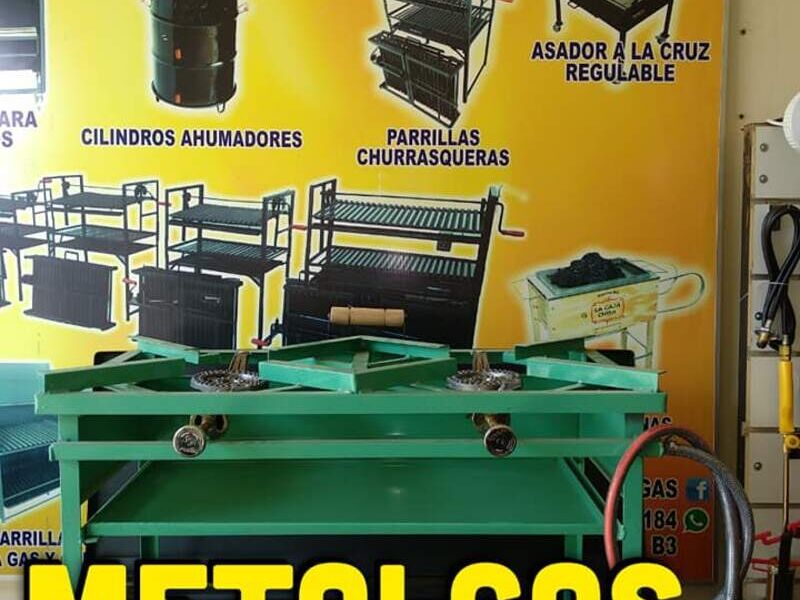 Cocina 3 quemadores industrial Bolivia 