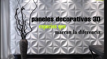 Paneles decorativos 3D