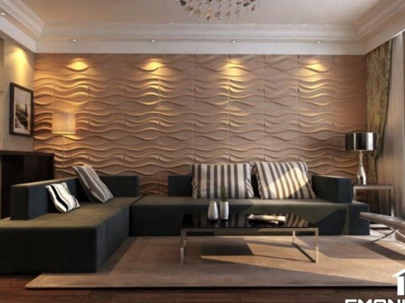 Pared 3D ondas Bolivia 