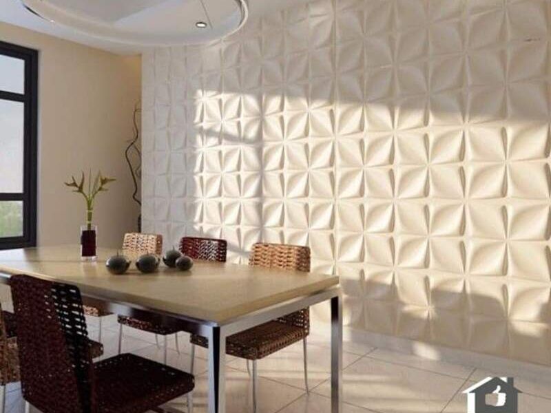 Pared 3D flor Bolivia 