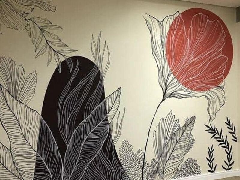 Pintura Flores Bolivia 
