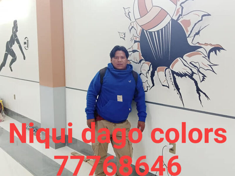 Pintura balón Bolivia 