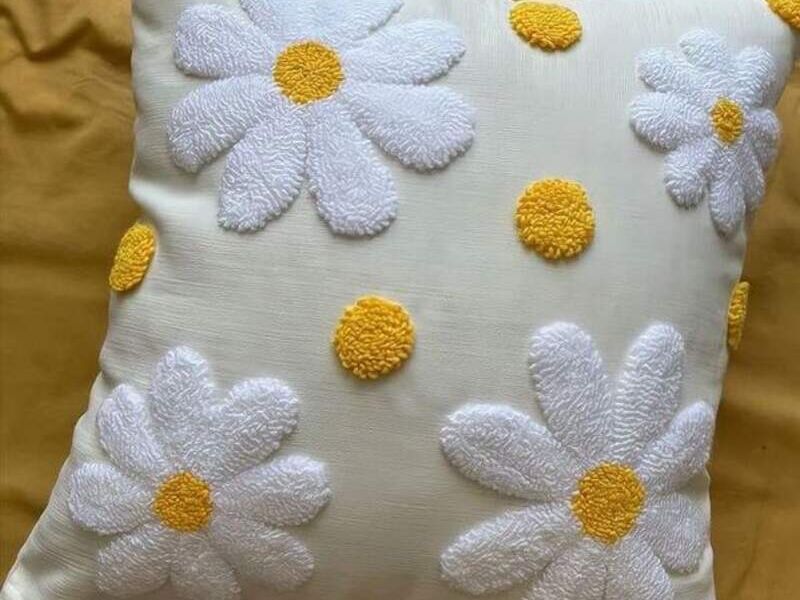 Cojin flores Bolivia 
