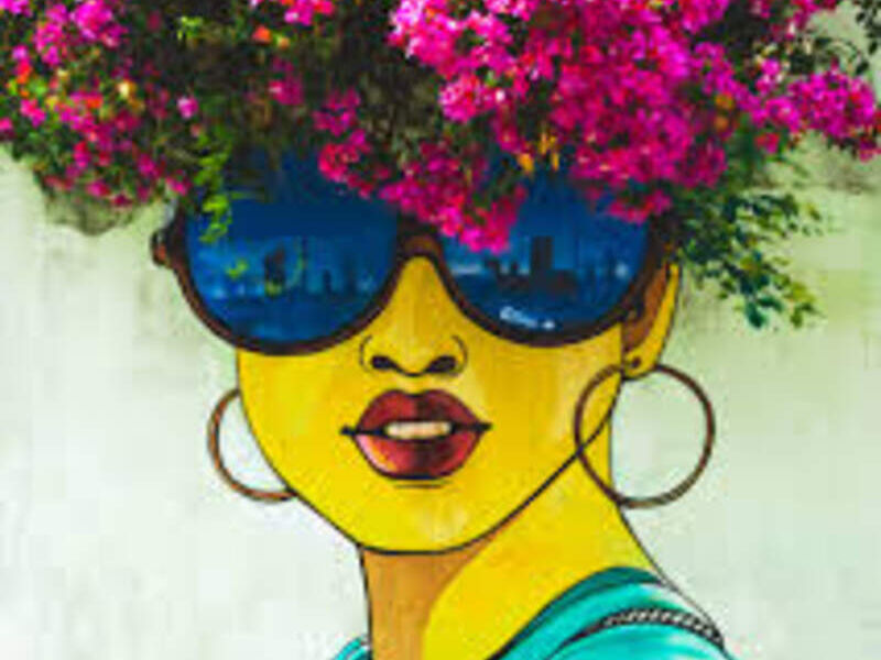 Pintura mujer  Bolivia 