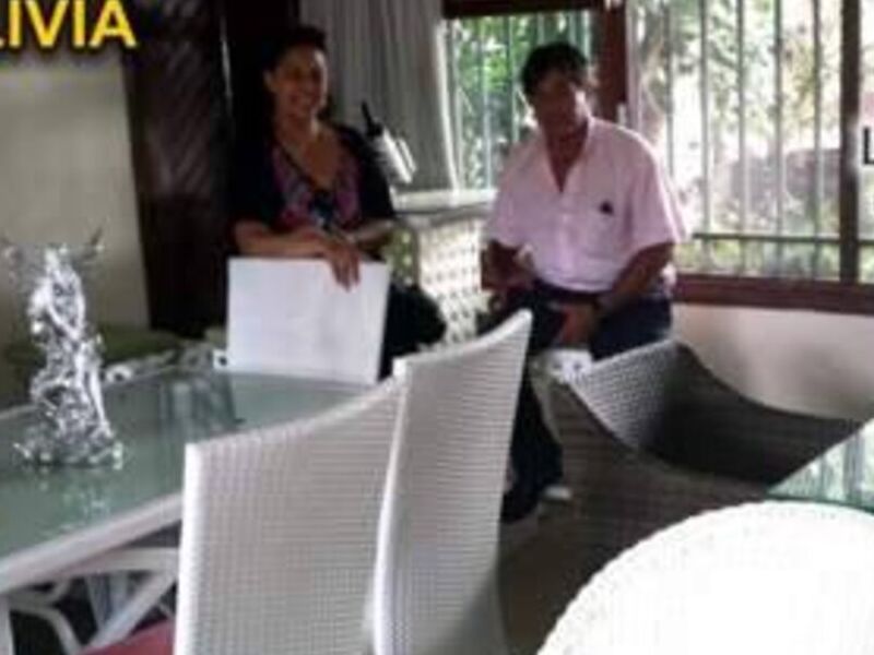 Comedor 6 sillas blanco Bolivia 
