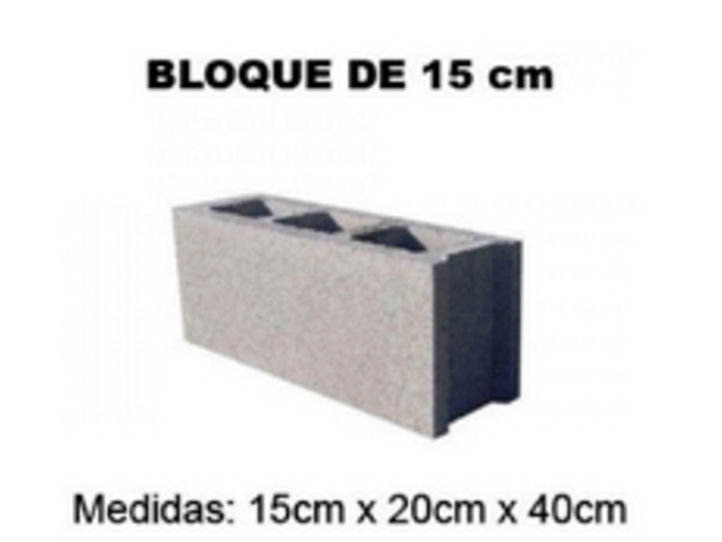 Bloque de hormigon SANTA CRUZ