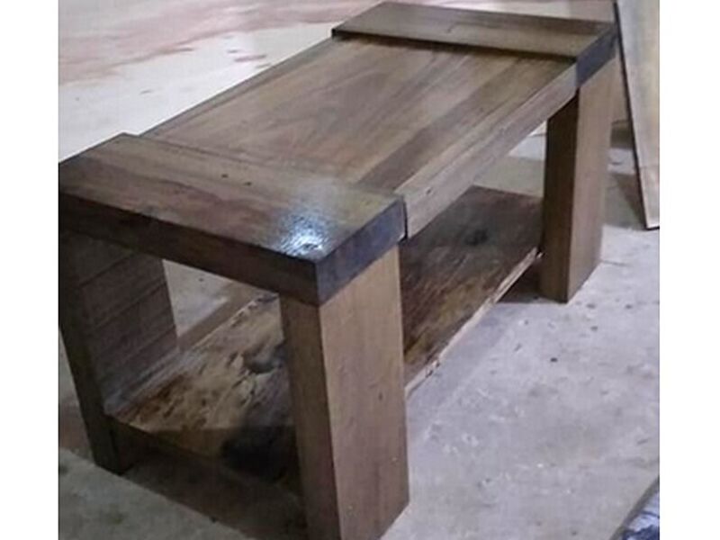 Mesa centro marrón oscuro TARIJA