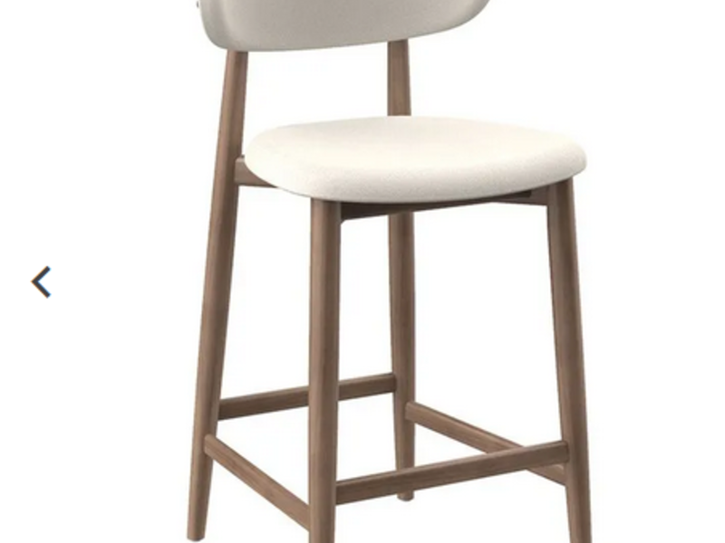 Silla de Bar color Beige  SANTA CRUZ