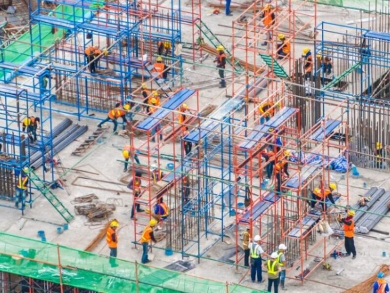 Construcción Espacios Multifuncionales La Paz