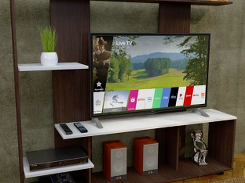 Rack TV 65" valencia wengue TRINIDAD