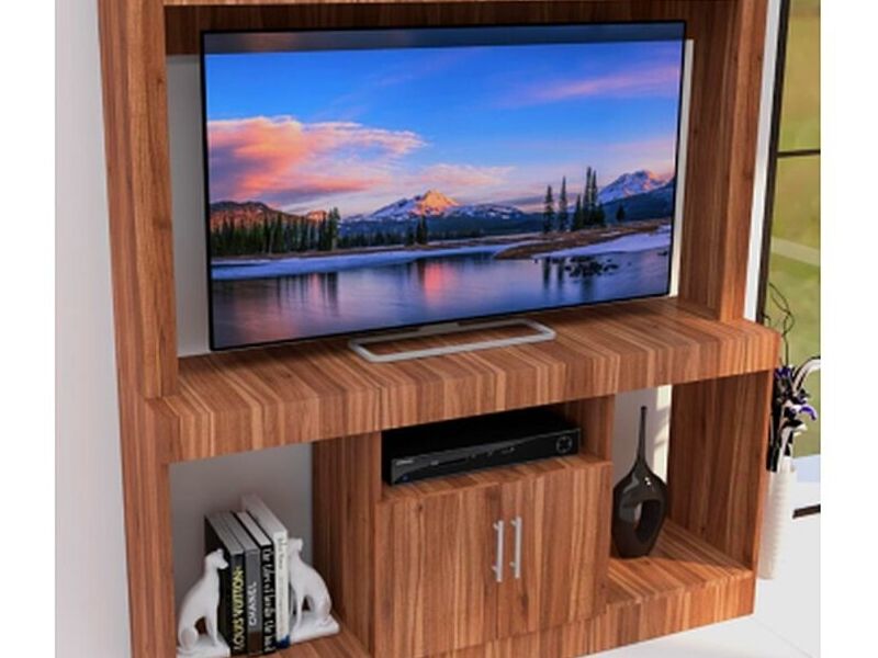 Rack TV 55" color nogal cadiz TRINIDAD