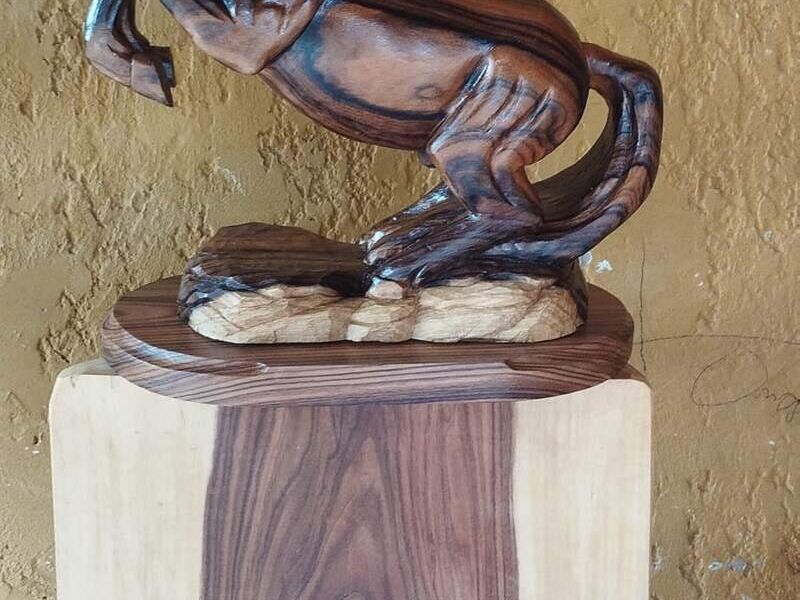 Escultura de caballo