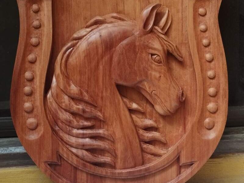 Escultura de herradura