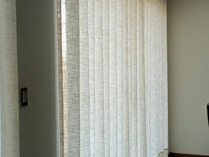 Persiana Transparente Beige Sucre