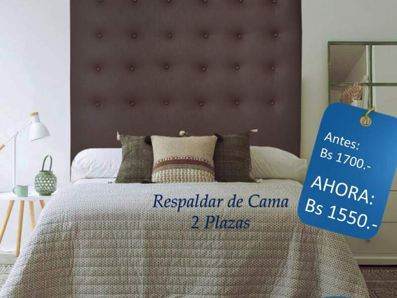 Cama Espaldar Marrón Sta Cruz