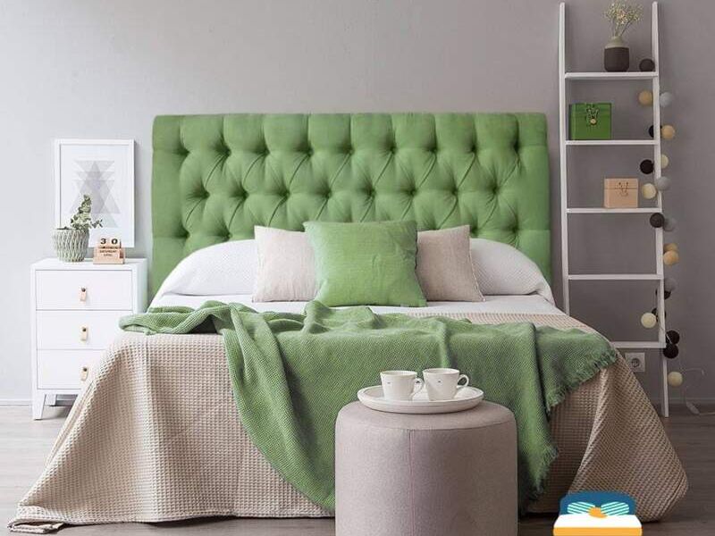 Cama Espaldar Verde Sta Cruz