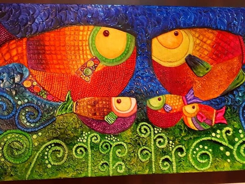 Cuadro Decorativo Fish Bolivia