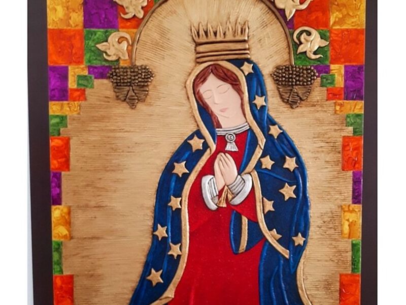 Cuadro Decorativo Virgen Bolivia