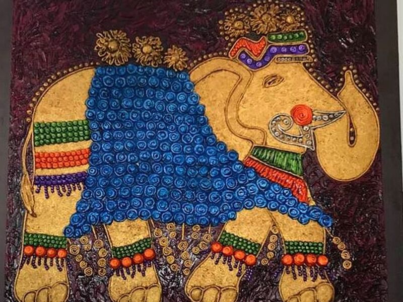 Cuadro Decorativo Elefante Bolivia