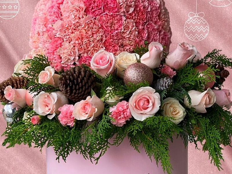 Florero Rosa Bolivia