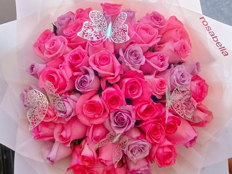Florero Rosado Bolivia