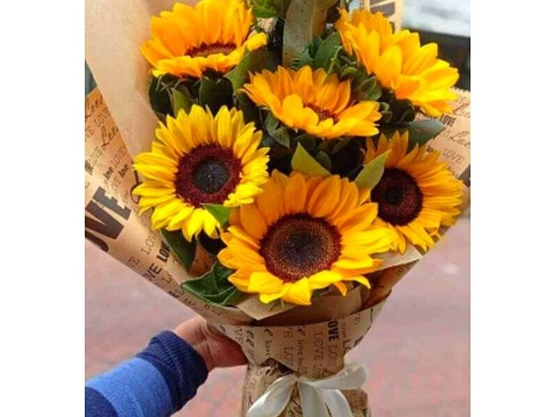 Florero Girasoles Bolivia