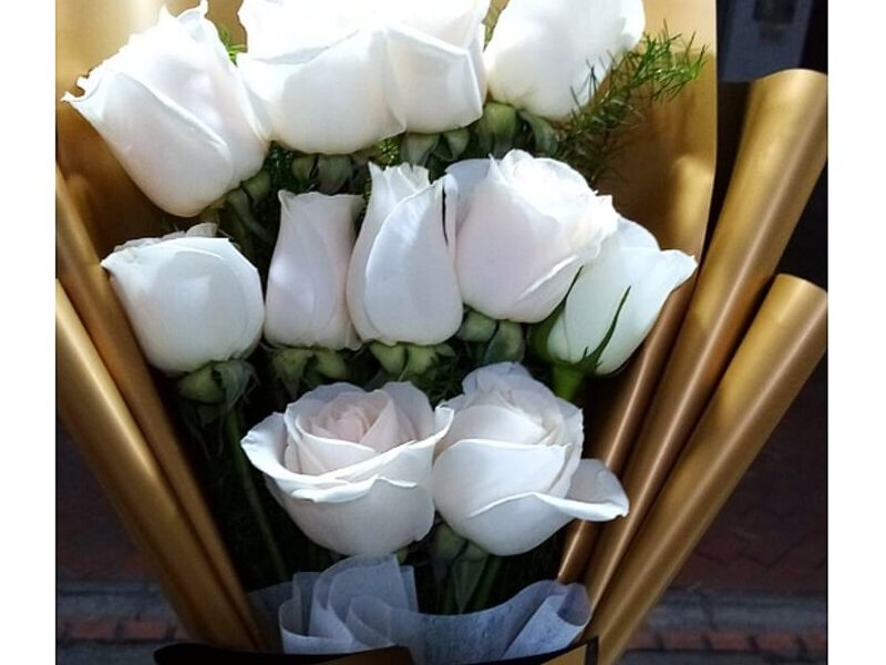 Florero Blanco Bolivia