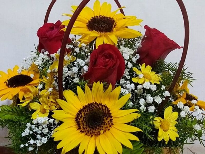 Florero Canasto Bolivia