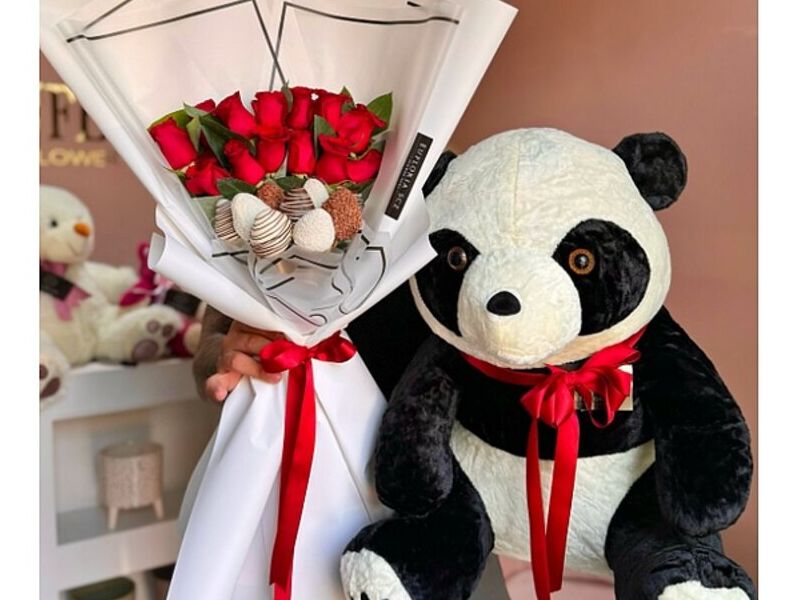 Florero Panda Bolivia