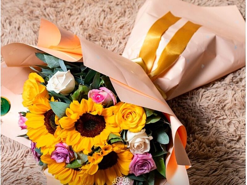 Florero Girasoles Bolivia
