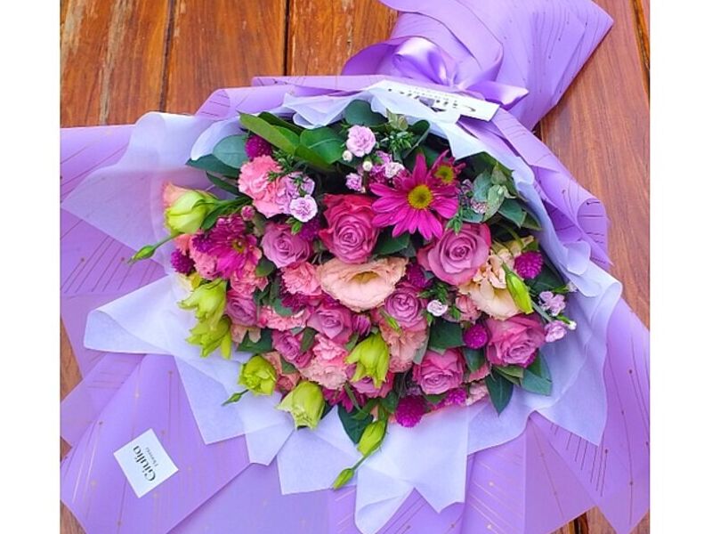 Florero Lila Bolivia