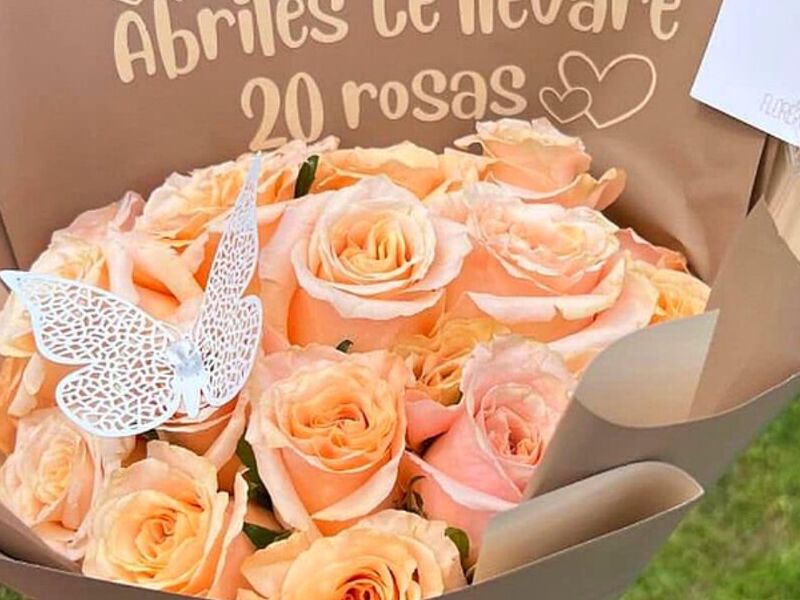 Florero Beige Bolivia
