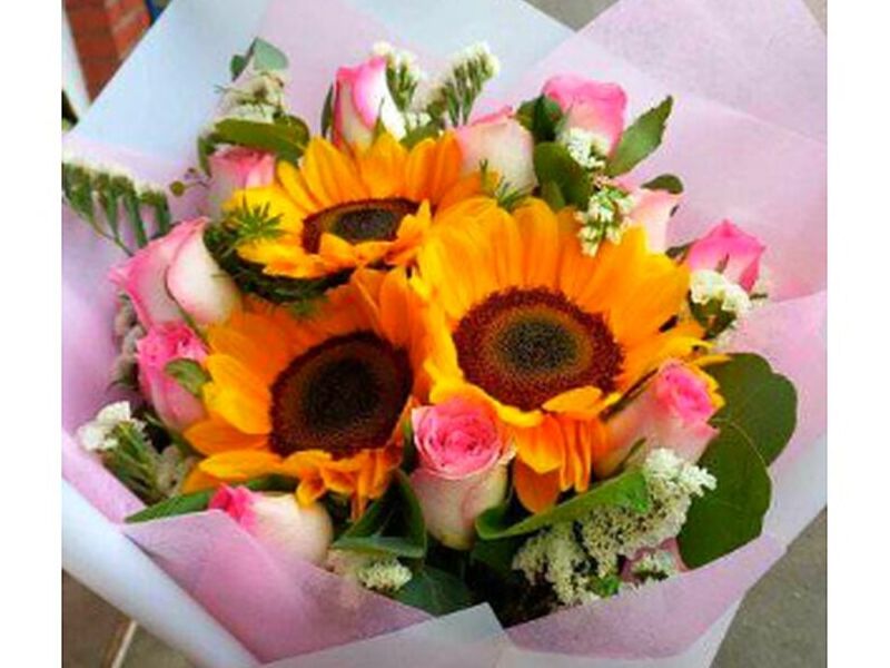 Florero Girasoles Bolivia
