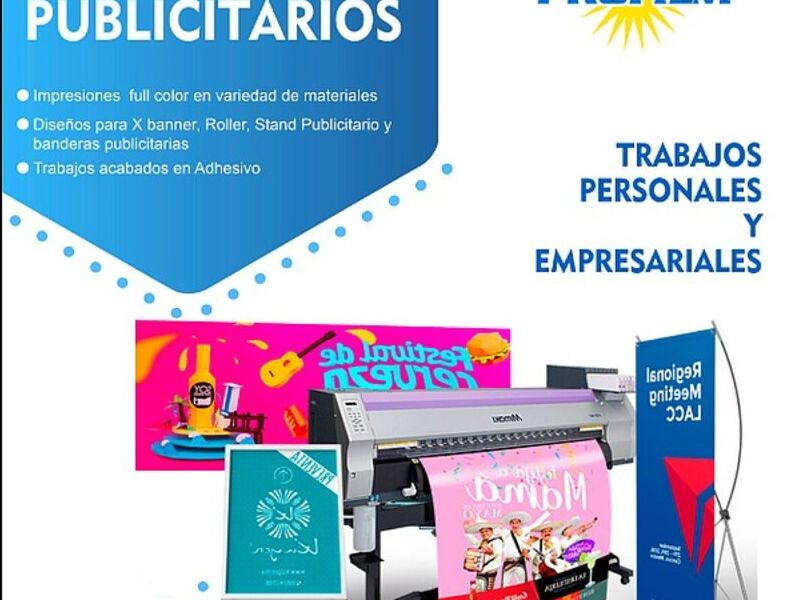 Trabajos publicitarios Bolivia 