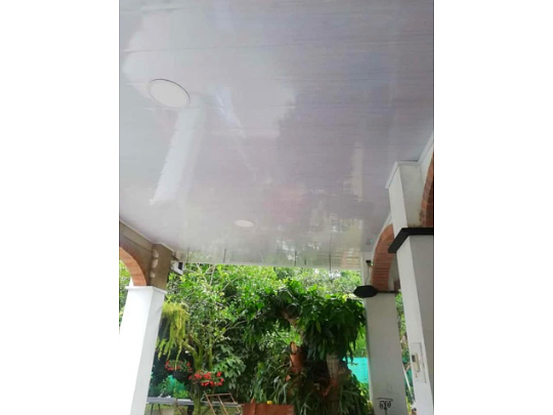Cielorraso Escayola Decorado con Molduras Bolivia